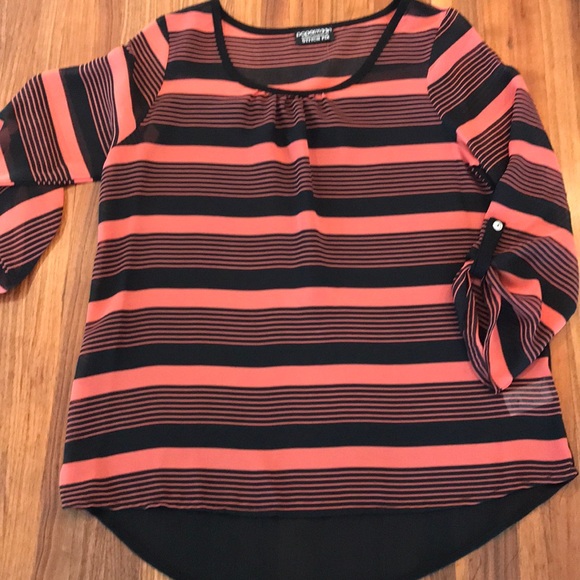 Papermoon Tops - Stitch Fix papermoon sheer 3/4 sleeve blouse